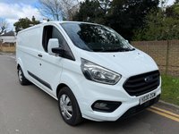 USED 2020 20 FORD TRANSIT CUSTOM 2.0 320 EcoBlue Trend Euro 6 (130 ps) L2 H1 LWB PANEL VAN CHUBB LOCKS+A/C+ROOF RACK+