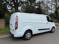 USED 2020 20 FORD TRANSIT CUSTOM 2.0 320 EcoBlue Trend Euro 6 (130 ps) L2 H1 LWB PANEL VAN CHUBB LOCKS+A/C+ROOF RACK+