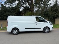 USED 2020 20 FORD TRANSIT CUSTOM 2.0 320 EcoBlue Trend Euro 6 (130 ps) L2 H1 LWB PANEL VAN CHUBB LOCKS+A/C+ROOF RACK+