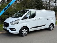 USED 2020 20 FORD TRANSIT CUSTOM 2.0 320 EcoBlue Trend Euro 6 (130 ps) L2 H1 LWB PANEL VAN CHUBB LOCKS+A/C+ROOF RACK+