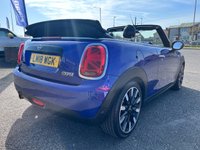 USED 2018 18 MINI CONVERTIBLE 1.5 Cooper Convertible 2dr Petrol Manual Euro 6 (s/s) (136 ps) FULL LEATHER* SAT NAV* CRUISE CONTROL WITH SPEED LIMITER* FRONT HEATED SEATS* PARK PILOT* DUAL CLIMATE CONTROL* SPORT AND GREEN MODES* FRONT ARM REST* AUTO START/ STOP* AIR CON* DAB*