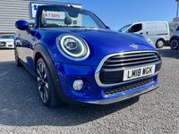 USED 2018 18 MINI CONVERTIBLE 1.5 Cooper Convertible 2dr Petrol Manual Euro 6 (s/s) (136 ps) FULL LEATHER* SAT NAV* CRUISE CONTROL WITH SPEED LIMITER* FRONT HEATED SEATS* PARK PILOT* DUAL CLIMATE CONTROL* SPORT AND GREEN MODES* FRONT ARM REST* AUTO START/ STOP* AIR CON* DAB*