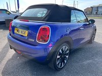 USED 2018 18 MINI CONVERTIBLE 1.5 Cooper Convertible 2dr Petrol Manual Euro 6 (s/s) (136 ps) FULL LEATHER* SAT NAV* CRUISE CONTROL WITH SPEED LIMITER* FRONT HEATED SEATS* PARK PILOT* DUAL CLIMATE CONTROL* SPORT AND GREEN MODES* FRONT ARM REST* AUTO START/ STOP* AIR CON* DAB*
