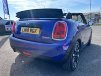 USED 2018 18 MINI CONVERTIBLE 1.5 Cooper Convertible 2dr Petrol Manual Euro 6 (s/s) (136 ps) FULL LEATHER* SAT NAV* CRUISE CONTROL WITH SPEED LIMITER* FRONT HEATED SEATS* PARK PILOT* DUAL CLIMATE CONTROL* SPORT AND GREEN MODES* FRONT ARM REST* AUTO START/ STOP* AIR CON* DAB*