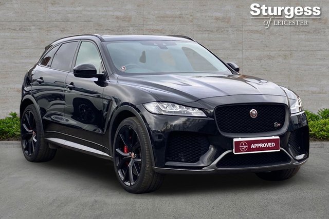 View our Jaguar F-Pace 5.0 V8 SVR Quickshift AWD Euro 6 (s/s) 5dr