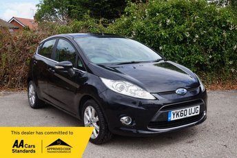 2010 FORD FIESTA 1.25 Zetec Hatchback 5dr Petrol Manual (129 g/km, 81 bhp) &pound;2990.00