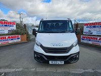 USED 2022 22 IVECO DAILY 35C14B AUTO LWB CREW CAB DROPSIDE PICKUP ULEZ FREE ZONE 
