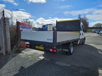 USED 2022 22 IVECO DAILY 35C14B AUTO LWB CREW CAB DROPSIDE PICKUP ULEZ FREE ZONE 