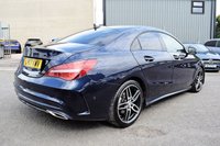 USED 2017 17 MERCEDES-BENZ CLA 2.1 CLA220d AMG Line Coupe 4dr Diesel 7G-DCT Euro 6 (s/s) (177 ps) EXCELLENT CONDITION . NEWLY REFURBED ALLOYS . PARKING SENSOR