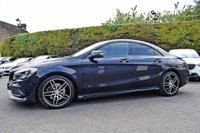 USED 2017 17 MERCEDES-BENZ CLA 2.1 CLA220d AMG Line Coupe 4dr Diesel 7G-DCT Euro 6 (s/s) (177 ps) EXCELLENT CONDITION . NEWLY REFURBED ALLOYS . PARKING SENSOR