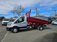USED 2023 73 FORD TRANSIT  350 LEADER TIPPER PICKUP 34K ULEZ FREE ZONE 