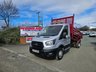 USED 2023 73 FORD TRANSIT  350 LEADER TIPPER PICKUP 34K ULEZ FREE ZONE 