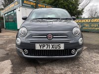 USED 2021 71 FIAT 500 1.0 MHEV Dolcevita Plus Hatchback 3dr Petrol Manual Euro 6 (s/s) (70 bhp) Sat Nav, Rear Sensors.