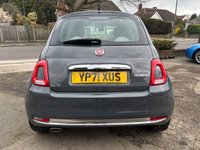 USED 2021 71 FIAT 500 1.0 MHEV Dolcevita Plus Hatchback 3dr Petrol Manual Euro 6 (s/s) (70 bhp) Sat Nav, Rear Sensors.