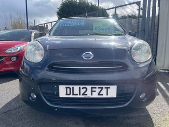 2012 NISSAN MICRA 1.2 DIG-S Acenta Hatchback 5dr Petrol Manual Euro 5 (s/s) (98 ps) &pound;3499.00