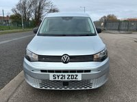 USED 2021 21 VOLKSWAGEN CADDY 2.0 TDI C20 Commerce Plus Panel Van 5dr Diesel Manual SWB Euro 6 (s/s) (102 ps) 2 OWNERS FROM NEW* PARKING SENSORS* CRUISE CONTROL* ELECTRIC HANDBRAKE* BRAKE ASSIST* AUTO START / STOP* 6 SPEED* AIR CON* BLUETOOTH PHONE AND AUDIO* DAB* USB* REMOTE CENTRAL LOCKING WITH 2 KEYS