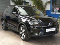 USED 2023 72 VOLVO XC40 Recharge 69kWh Plus SUV 5dr Electric Auto (231 ps) SAT NAV HEATED SEATS HEATED STEERING WHEEL REAR VIEW CAMERA CRUISE CONTROL PARKING SENSORS LOW MILEAGE 1 OWNER WARRANTY