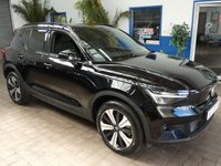 USED 2023 72 VOLVO XC40 Recharge 69kWh Plus SUV 5dr Electric Auto (231 ps) SAT NAV HEATED SEATS HEATED STEERING WHEEL REAR VIEW CAMERA CRUISE CONTROL PARKING SENSORS LOW MILEAGE 1 OWNER WARRANTY