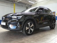 USED 2023 72 VOLVO XC40 Recharge 69kWh Plus SUV 5dr Electric Auto (231 ps) SAT NAV HEATED SEATS HEATED STEERING WHEEL REAR VIEW CAMERA CRUISE CONTROL PARKING SENSORS LOW MILEAGE 1 OWNER WARRANTY