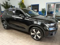USED 2023 72 VOLVO XC40 Recharge 69kWh Plus SUV 5dr Electric Auto (231 ps) SAT NAV HEATED SEATS HEATED STEERING WHEEL REAR VIEW CAMERA CRUISE CONTROL PARKING SENSORS LOW MILEAGE 1 OWNER WARRANTY