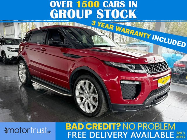 View our LAND ROVER RANGE ROVER EVOQUE
