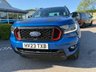 USED 2023 23 FORD RANGER 2.0 EcoBlue Wildtrak Pickup Double Cab 4dr Diesel Auto 4WD Euro 6 (s/s) (213 ps) 1 owner, STORMTRAK in BLUE LIGHTNING METALLIC, ELECTRIC ROLLER SHUTTER, FULL LEATHER SEATS, TOW BAR, PRICE PLUS VAT.