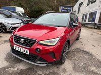 USED 2022 72 SEAT ARONA 2022/22 1.0 TSI FR Edition SUV 5dr Petrol DSG Euro 6 (s/s) (110 ps), One owner from new, Only 39000 miles ***************** AUTOMATIC *******************