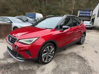 USED 2022 72 SEAT ARONA 2022/22 1.0 TSI FR Edition SUV 5dr Petrol DSG Euro 6 (s/s) (110 ps), One owner from new, Only 39000 miles ***************** AUTOMATIC *******************