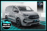 USED 2025 75 FORD TRANSIT CUSTOM 2.0 320 SWB HALO X FACTORY SPORT 170BHP AUTO GREY MATTER TOP SPORTS SPEC - ONLY 6 MONTHS OLD - FORD WARRANTY