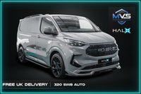 USED 2025 75 FORD TRANSIT CUSTOM 2.0 320 SWB HALO X FACTORY SPORT 170BHP AUTO GREY MATTER TOP SPORTS SPEC - ONLY 6 MONTHS OLD - FORD WARRANTY