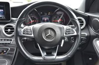 USED 2017 17 MERCEDES-BENZ C-CLASS 2.1 C220d AMG Line Saloon 4dr Diesel G-Tronic+ Euro 6 (s/s) (170 ps) ULEZ Free | 2 Keys | Service History | Satellite Navigation | Full Black Leather Interior | Front & Rear Park Assist | Front Automatic Seats | Privacy Glass | Alloy Wheels | MOT Valid
