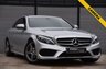 USED 2017 17 MERCEDES-BENZ C-CLASS 2.1 C220d AMG Line Saloon 4dr Diesel G-Tronic+ Euro 6 (s/s) (170 ps) ULEZ Free | 2 Keys | Service History | Satellite Navigation | Full Black Leather Interior | Front & Rear Park Assist | Front Automatic Seats | Privacy Glass | Alloy Wheels | MOT Valid