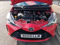 USED 2019 69 TOYOTA YARIS 1.5 VVT-i Icon Tech Hatchback 5dr Petrol Manual Euro 6 (111 ps) ONLY 3,867 MILES FROM NEW