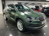 USED 2019 69 SKODA KAROQ 1.5 TSI ACT SE L SUV 5dr Petrol DSG Euro 6 (s/s) (150 ps) EMERALD GREEN METALLIC