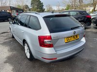 USED 2017 17 SKODA OCTAVIA 1.6 TDI SE L Estate 5dr Diesel Manual Euro 6 (s/s) (115 ps) 2 FORMER KEEPER+MOT DECEMBER