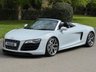USED 2012 12 AUDI R8 5.2 FSI V10 Spyder 2dr Petrol R Tronic quattro Euro 5 (525 ps) 