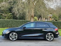 USED 2024 24 AUDI A3 1.5 TFSI 35 Black Edition Sportback 5dr Petrol S Tronic Euro 6 (s/s) (150 ps) 