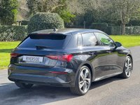 USED 2024 24 AUDI A3 1.5 TFSI 35 Black Edition Sportback 5dr Petrol S Tronic Euro 6 (s/s) (150 ps) 
