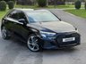 USED 2024 24 AUDI A3 1.5 TFSI 35 Black Edition Sportback 5dr Petrol S Tronic Euro 6 (s/s) (150 ps) 
