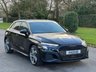 USED 2024 24 AUDI A3 1.5 TFSI 35 Black Edition Sportback 5dr Petrol S Tronic Euro 6 (s/s) (150 ps) 