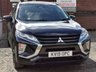 USED 2019 19 MITSUBISHI ECLIPSE CROSS 1.5T Black SUV 5dr Petrol CVT 4WD Euro 6 (s/s) (163 ps) 7x SERVICES & 2 OWNERS!