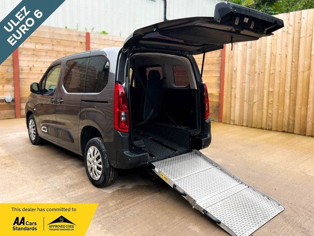 View our Citroen Berlingo 4 Seat Petrol Auto Wheelchair Accessible Disabled access Vehicle WAV