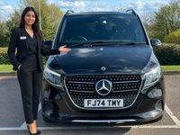 USED 2024 74 MERCEDES-BENZ V-CLASS 2.0 V300d Premium MPV 5dr Diesel G-Tronic+ Euro 6 (s/s) (8 Seat, Long) (237 ps) FACELIFT MODEL / FULL COCKPIT