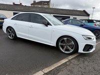 USED 2019 69 AUDI A4 2.0 TFSI 35 Black Edition Saloon 4dr Petrol S Tronic Euro 6 (s/s) (150 ps) 