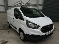 USED 2021 71 FORD TRANSIT CUSTOM 2.0 ECOBLUE 105PS L1 H1 LEADER - NO VAT 1 YEARS MOT, AIR CON, CLEAN