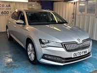 USED 2020 70 SKODA SUPERB 1.4 TSI iV 13kWh SE Technology Hatchback 5dr Petrol Plug-in Hybrid DSG Euro 6 (s/s) (218 ps)+2 CABLES+1 OWNER FROM NEW+FSH+FULL LEATHER SEATS+PARK CONTROL+DAB+PRIVACY+CLIMATE+BLUETOOTH+MEDIA+APPS+ALLOYS+USB+ 2 CABLES+1 OWNER FROM NEW+FSH+FULL LEATHER SEATS+PARK CONTROL+DAB+PRIVACY+CLIMATE+BLUETOOTH+MEDIA+APPS+ALLOYS+USB+CRUISE+HEATED FRONT SEATS+HPI CLEAR