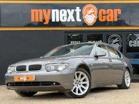 USED 2003 52 BMW 7 SERIES 4.4 745i V8 Saloon 4dr Petrol Auto Euro 3 (333 ps) ELECTRIC GLASS SUNROOF + NASCA BLACK LEATHER SEATS + 2 KEYS + FINISHED IN STERLING GREY + TV FUNCTION + REAR COMFORT SEATS + HEATED REAR SEATS + FRONT COMFORT SEATS + AUTOMATIC BOOT LID + ICONIC E65 + LOW MILEAGE + ONLY 49K FULL BMW SERVICE HISTORY + PART EXCHANGE WELCOME