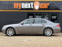 USED 2003 52 BMW 7 SERIES 4.4 745i V8 Saloon 4dr Petrol Auto Euro 3 (333 ps) ELECTRIC GLASS SUNROOF + NASCA BLACK LEATHER SEATS + 2 KEYS + FINISHED IN STERLING GREY + TV FUNCTION + REAR COMFORT SEATS + HEATED REAR SEATS + FRONT COMFORT SEATS + AUTOMATIC BOOT LID + ICONIC E65 + LOW MILEAGE + ONLY 49K FULL BMW SERVICE HISTORY + PART EXCHANGE WELCOME
