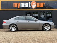 USED 2003 52 BMW 7 SERIES 4.4 745i V8 Saloon 4dr Petrol Auto Euro 3 (333 ps) ELECTRIC GLASS SUNROOF + NASCA BLACK LEATHER SEATS + 2 KEYS + FINISHED IN STERLING GREY + TV FUNCTION + REAR COMFORT SEATS + HEATED REAR SEATS + FRONT COMFORT SEATS + AUTOMATIC BOOT LID + ICONIC E65 + LOW MILEAGE + ONLY 49K FULL BMW SERVICE HISTORY + PART EXCHANGE WELCOME