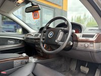 USED 2003 52 BMW 7 SERIES 4.4 745i V8 Saloon 4dr Petrol Auto Euro 3 (333 ps) ELECTRIC GLASS SUNROOF + NASCA BLACK LEATHER SEATS + 2 KEYS + FINISHED IN STERLING GREY + TV FUNCTION + REAR COMFORT SEATS + HEATED REAR SEATS + FRONT COMFORT SEATS + AUTOMATIC BOOT LID + ICONIC E65 + LOW MILEAGE + ONLY 49K FULL BMW SERVICE HISTORY + PART EXCHANGE WELCOME